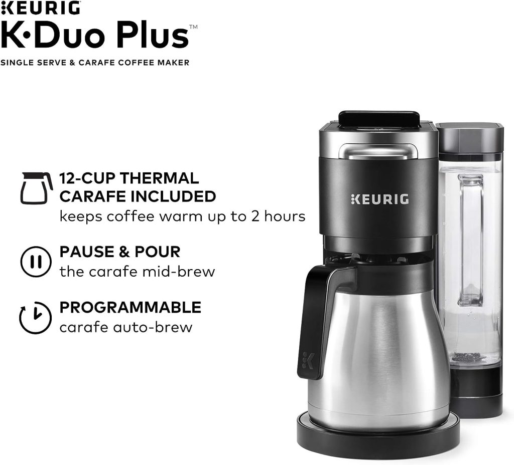 Keurig® K-Duo Plus™ Single Serve  Carafe Coffee Maker