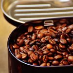 coffee can, coffee, coffee beans